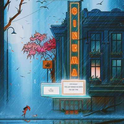 Rainy Cinema Night