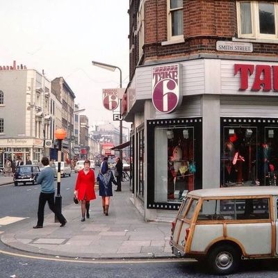 Vintage Street Scene