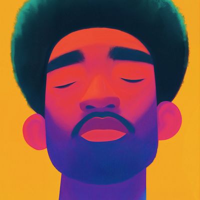 Colorful Abstract Portrait
