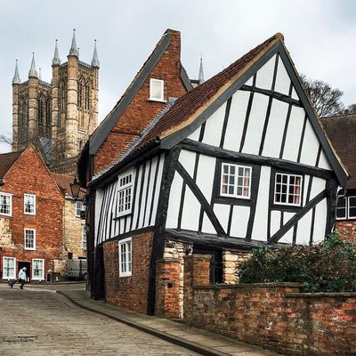 Half-timbered House in Lincoln