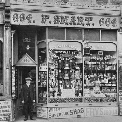 Vintage Candy Store Front