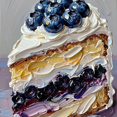 Blueberry Layer Cake