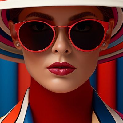 Bold Fashion Portrait