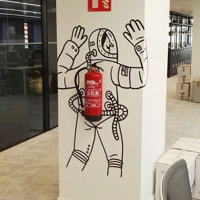 Space Astronaut Fire Extinguisher