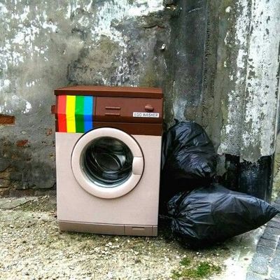 Abandoned Washing Machine