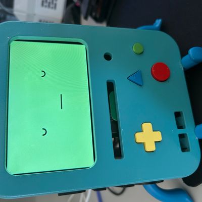 BMO gameboy clone retro green interface