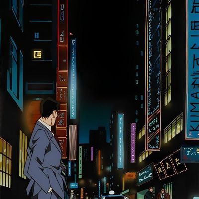 Neon Alley Night