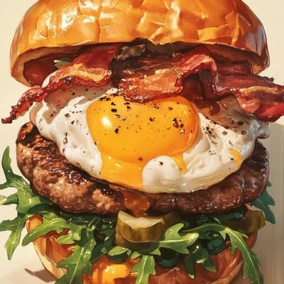 Gourmet Bacon Burger