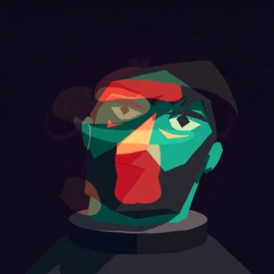 Abstract Geometric Face
