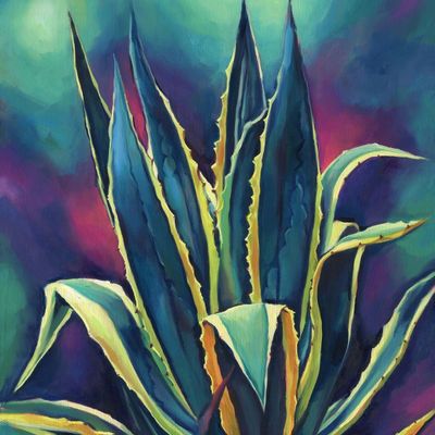 Agave Plant Painting