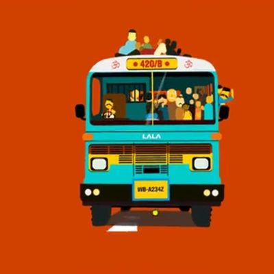 The Simpsons Bus