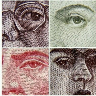 Close-Up Portraits of Faces