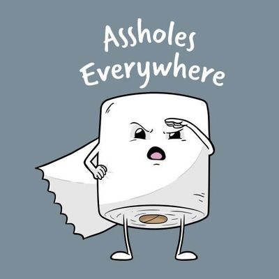 Toilet Paper Character