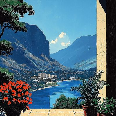 Mountain Lake View