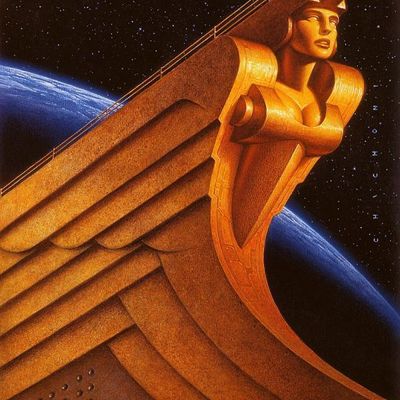 Golden Statue of Liberty