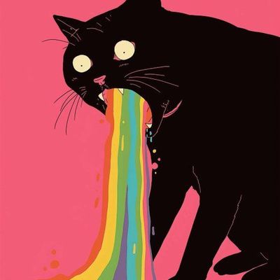 Rainbow Cat