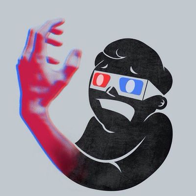 3D Glasses Silhouette