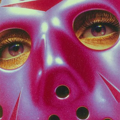 Pink Masked Eyes
