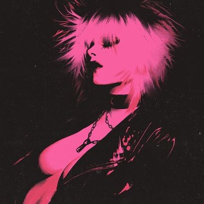 Pink Gothic Woman