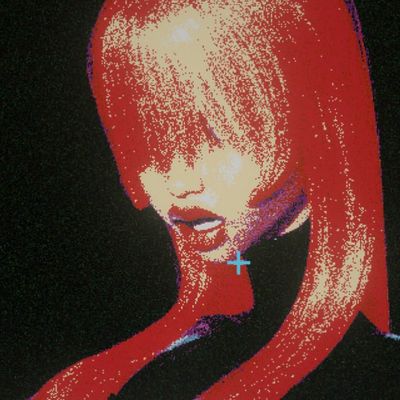 Red Pop Art Woman