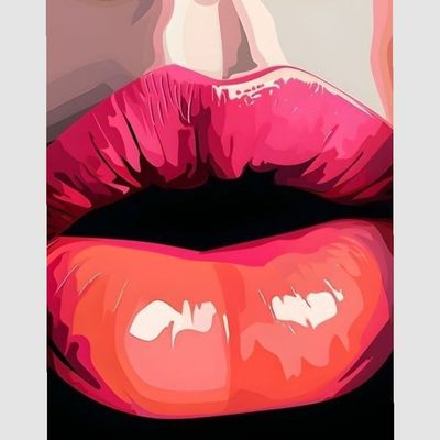 Close-up of lips