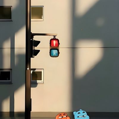 Traffic Light Shadows