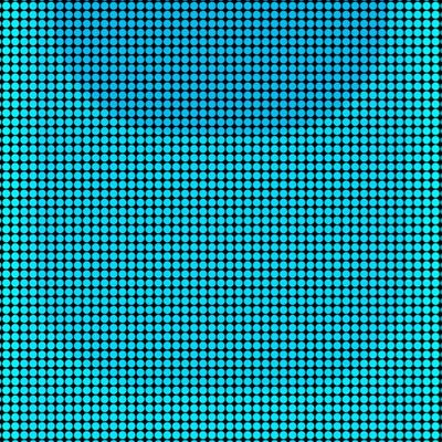 Pixelated Turquoise Grid