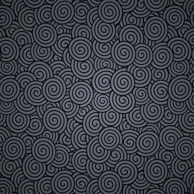 Spiral Swirls on Dark Background