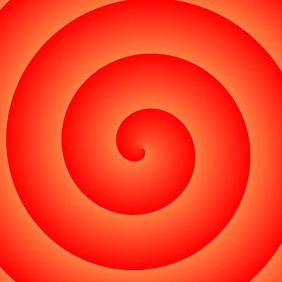 Spiral Red Gradient