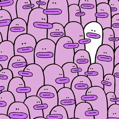 Massive Purple Veiny Faces