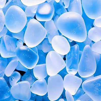 Glowing Frosted Pebbles