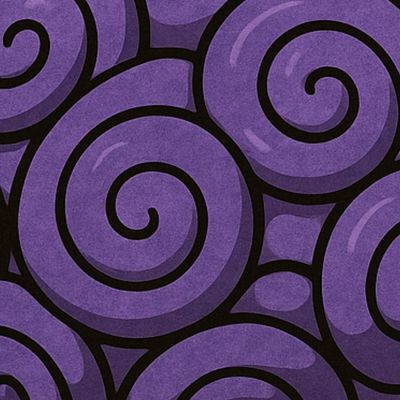 Purple Swirls