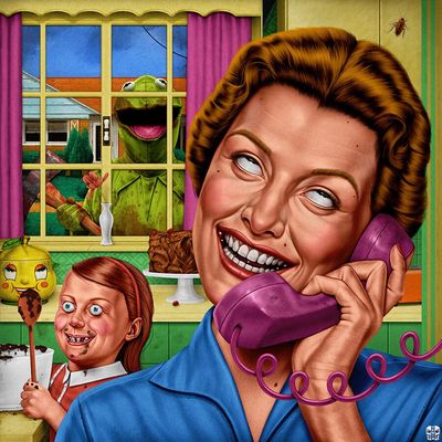 Surreal Kitchen Scene