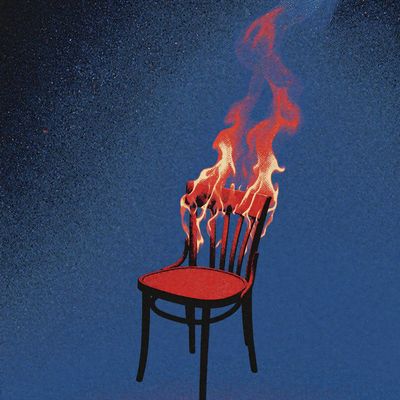 Flaming Chair
