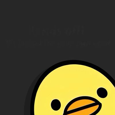 Minimalist Yellow Bird