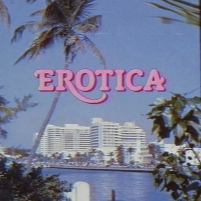 Erotica Sign by Palm Trees
