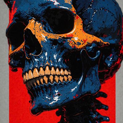 Melted Skull