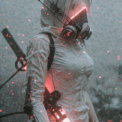 Cyberpunk Warrior