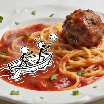 Spaghetti Monster Attack