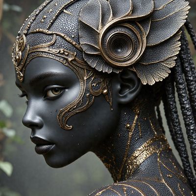 Steampunk Warrior Queen