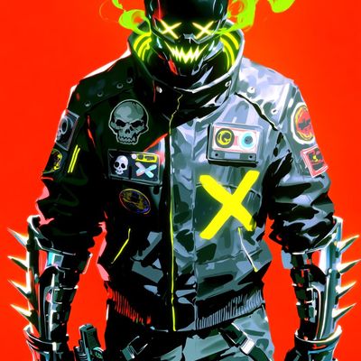 Cyberpunk Warrior
