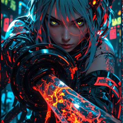 Cyberpunk Warrior