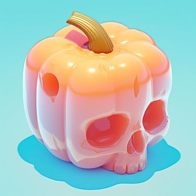 Skull Pumpkin