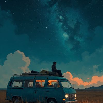 Van Dreams woman traditional art painting canvas color