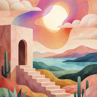Desert Stairway