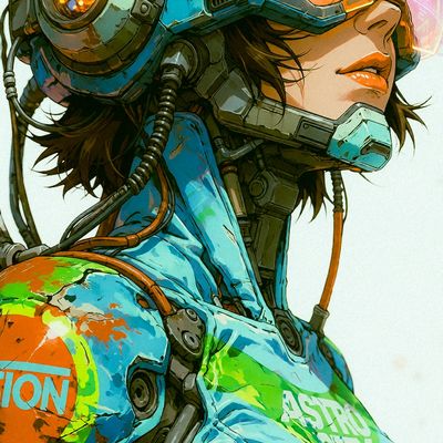 Cyberpunk Warrior
