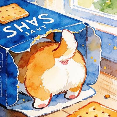 Whiskers in Crackers