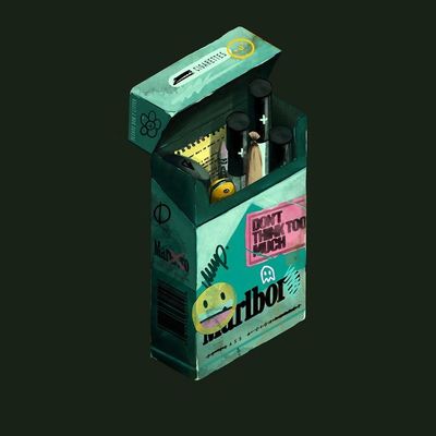 Carboard Smoker's Pack
