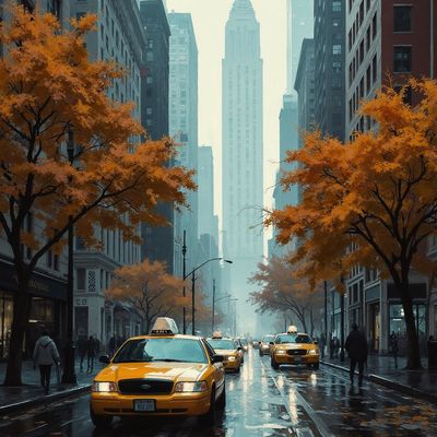 Autumnal Megacity