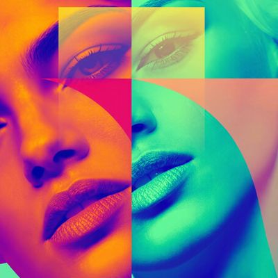 Colorful Abstract Portrait